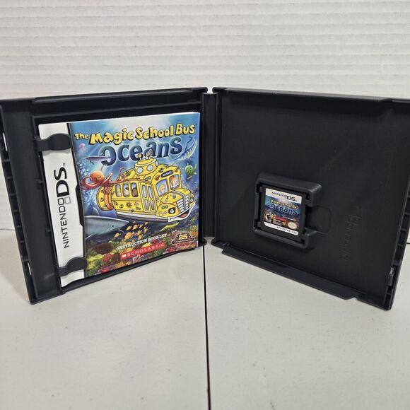 Magic School Bus: Oceans (Nintendo DS, 2011) CIB Tested And Working - Picture 3 of 5
